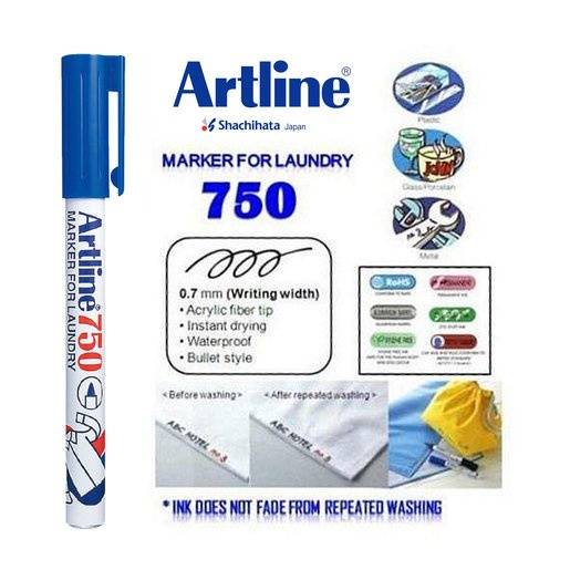 Artline 750 Marker for Laundry