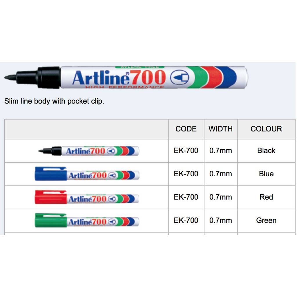 Artline 700 Permanent Marker