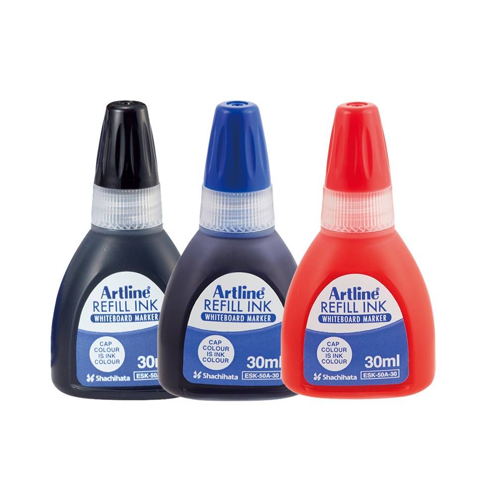 Artline Whiteboard Marker Refill Ink I 20ml / 30ml / 60ml