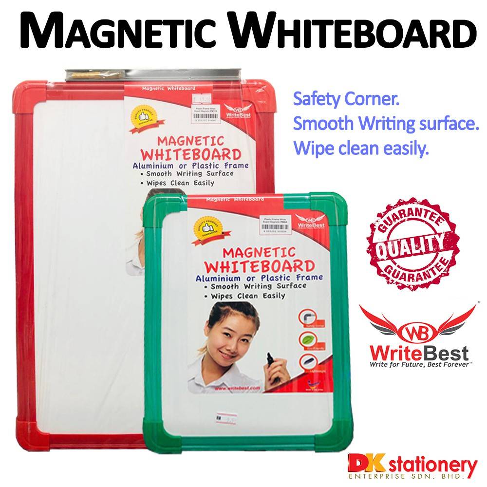 Whiteboard With Frame A4 / A3