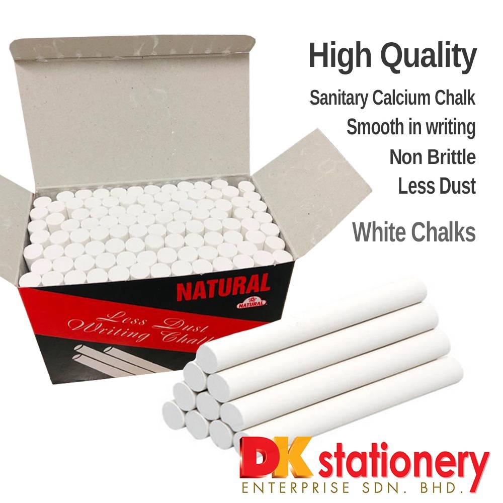 White Chalk 100 Sticks / Box
