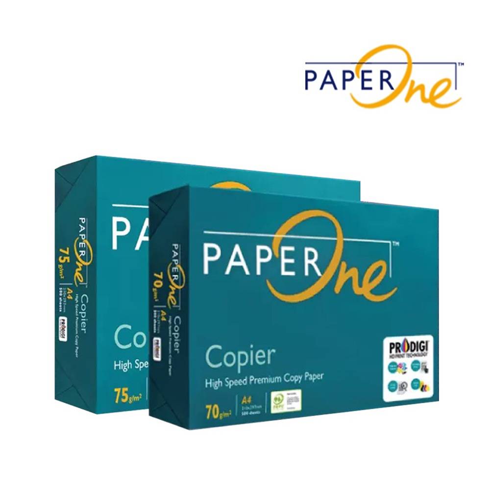 Paper One A4 Copier Paper 70gsm / 75gsm / 80gsm 500 sheets