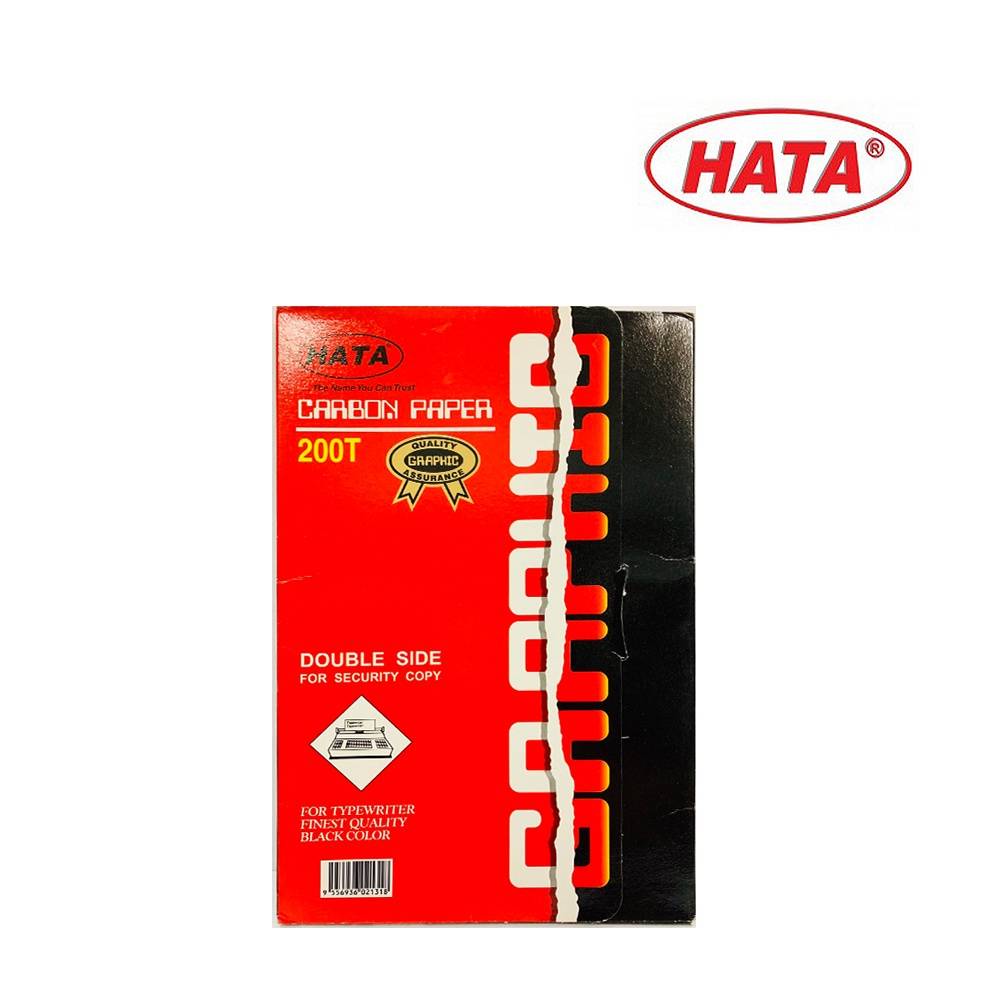 Hata Graphic Carbon Paper 100's I Black / Blue