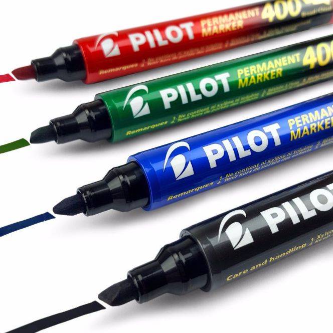 Pilot Permanent Marker 400 I 12 Pcs/Box