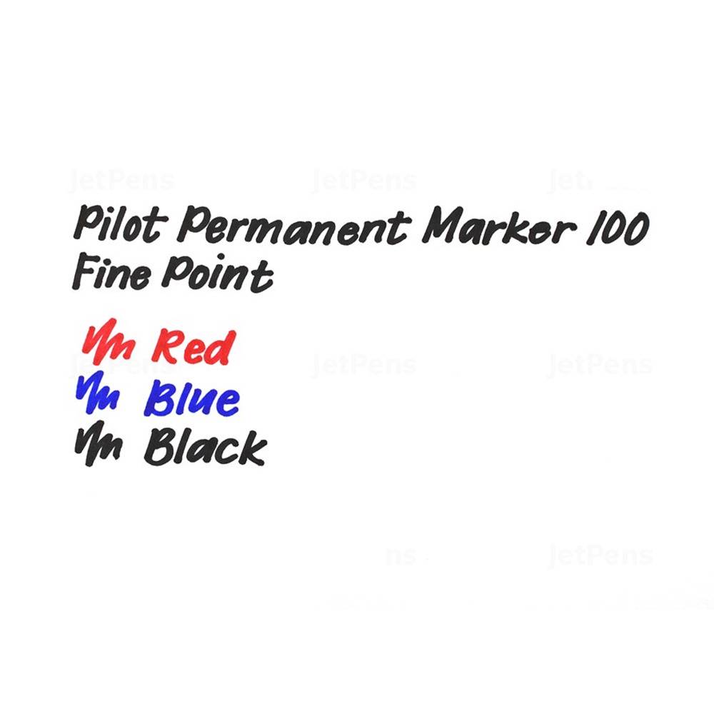 Pilot Permanent Marker 100 I 12 Pcs/Box