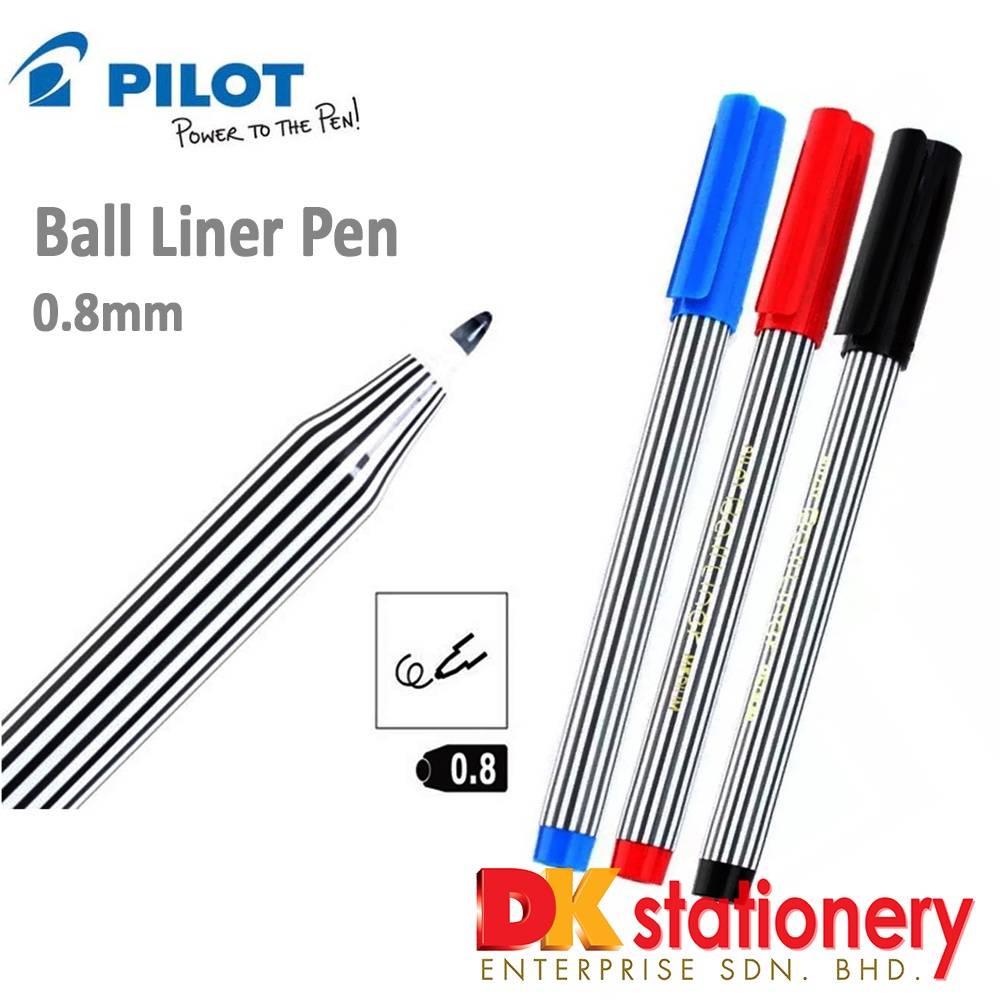 Pilot ball liner medium clearance