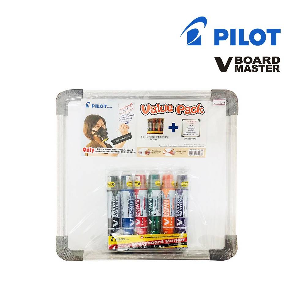Pilot Value Pack I Whiteboard + 6 Pieces V Board Maker