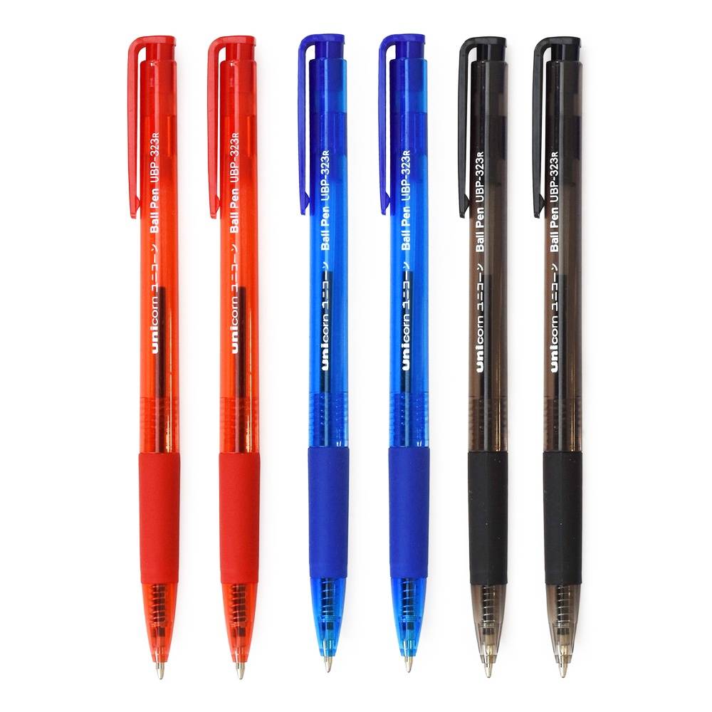 Unicorn Ball Pen 1.0mm I 6 Pcs / Pack