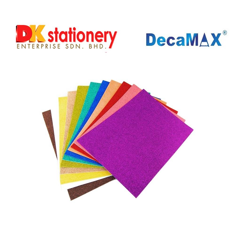 Eva Glitter Foam Sheets I 10 Color per Pack