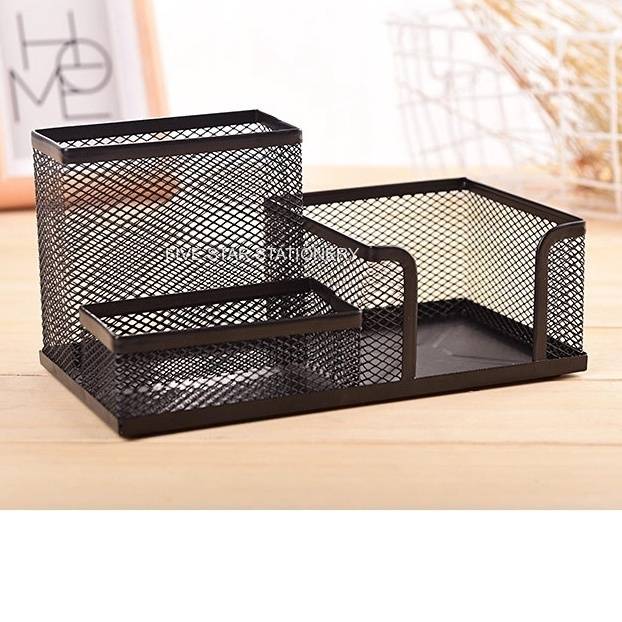 MultiPurpose Metal Pen Tray / Pen Holder / Mesh Set Pen Stand Holder