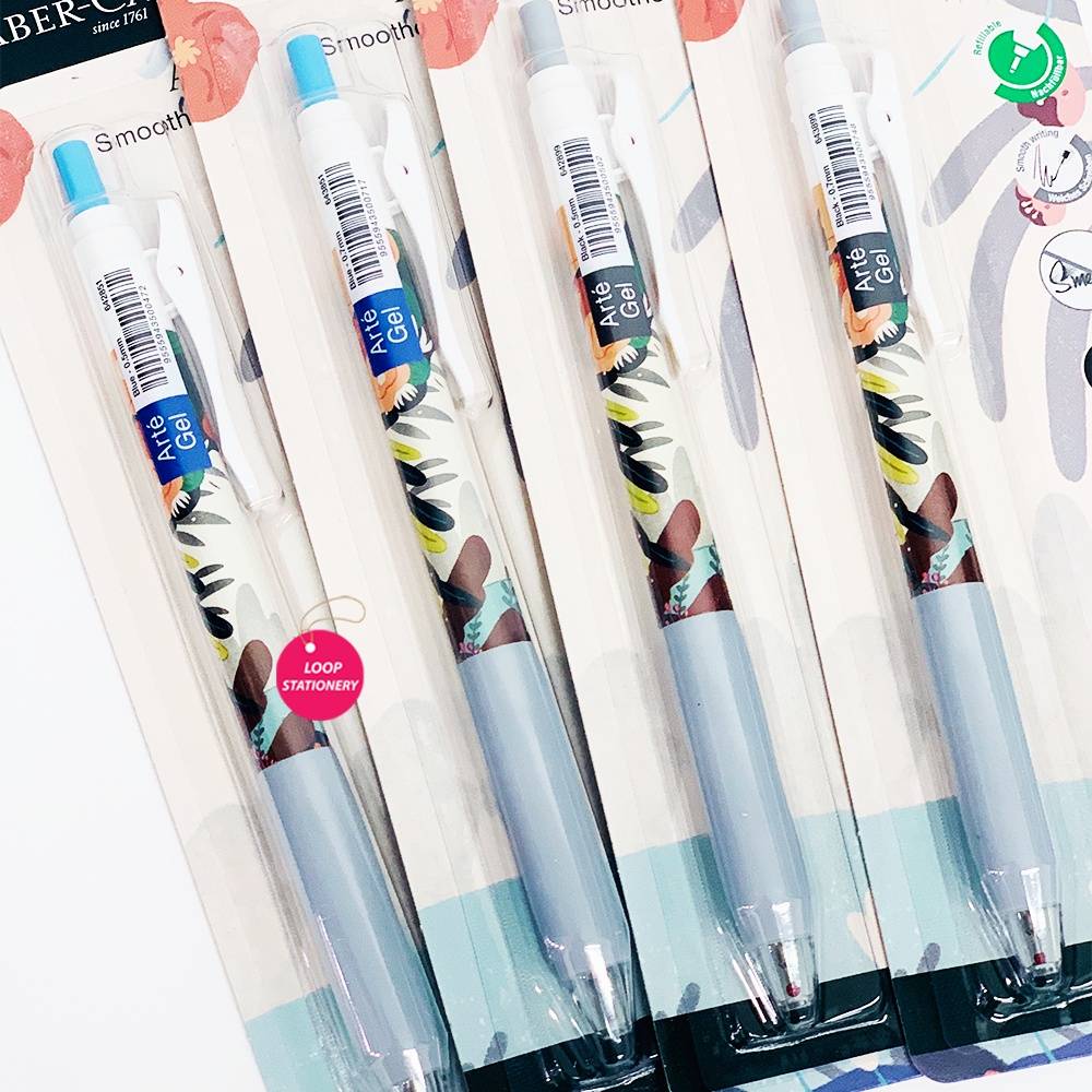 FaberCastell Arte Smoothest Gel Pen 0.5/0.7 Painter & Astronomer Designs