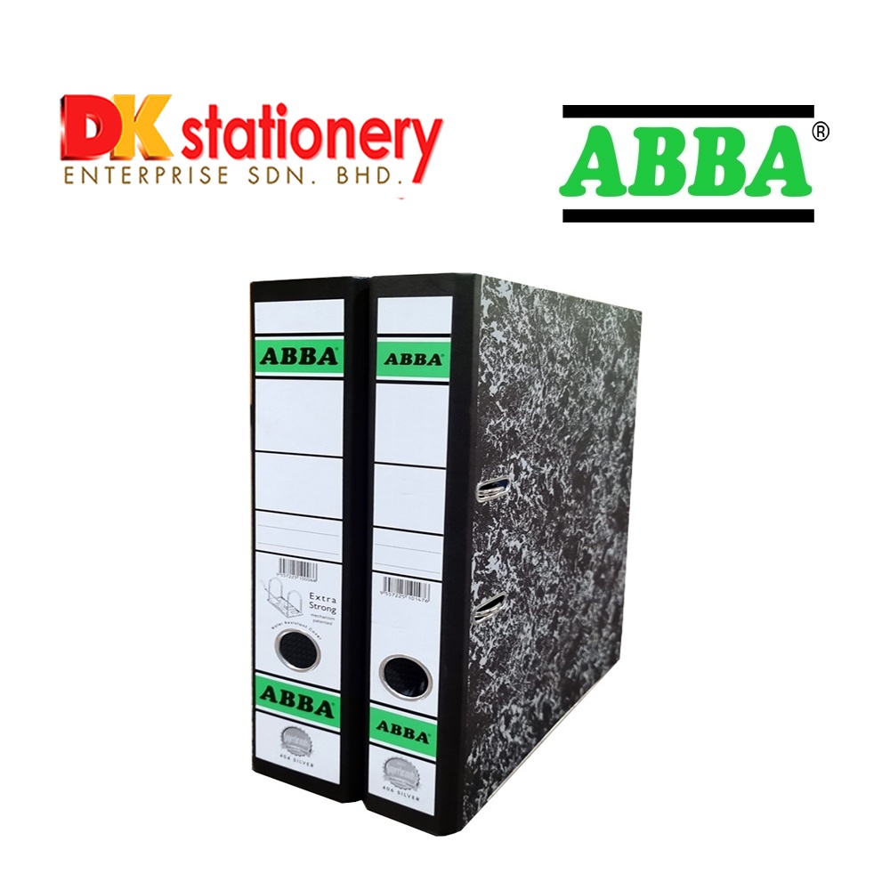 Abba Silver Arch File 2" / 3" (24 PCS)