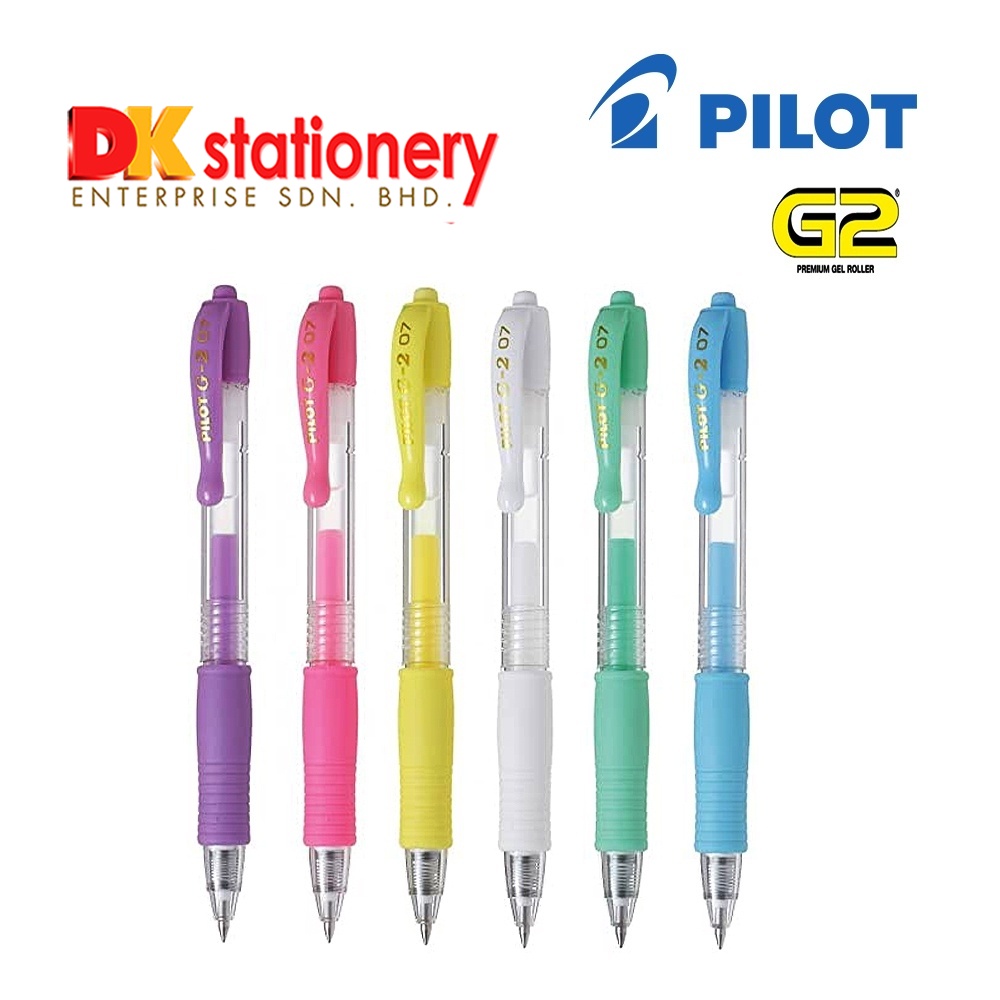 Pilot G2 Gel Pen Pastel Color I 0.7mm